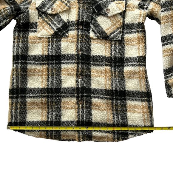 Volcom Silent Sherpa Jacket Hazelnut Womens Size S - Picture 6 of 16